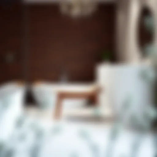 Elegance in Design: Wooden Bath Bench Chair Elegant wooden bath bench chair in a serene bathroom setting.