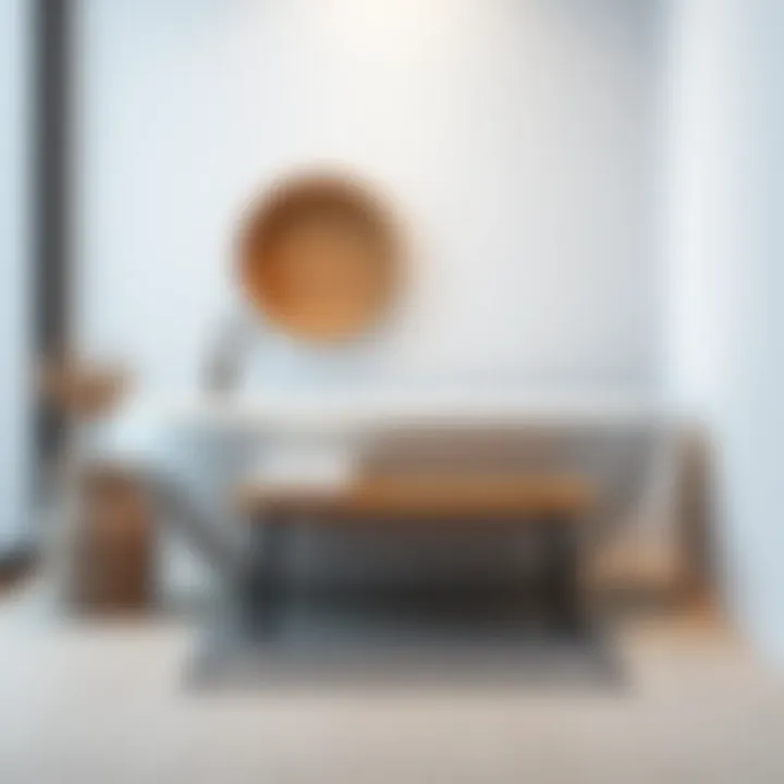 Minimalistic Modernity: Bath Bench Chair Stylish modern bath bench chair with a minimalistic design.