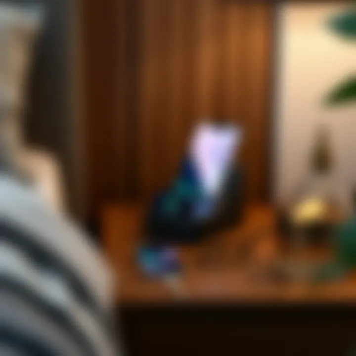 Innovative design of a nightstand charging station