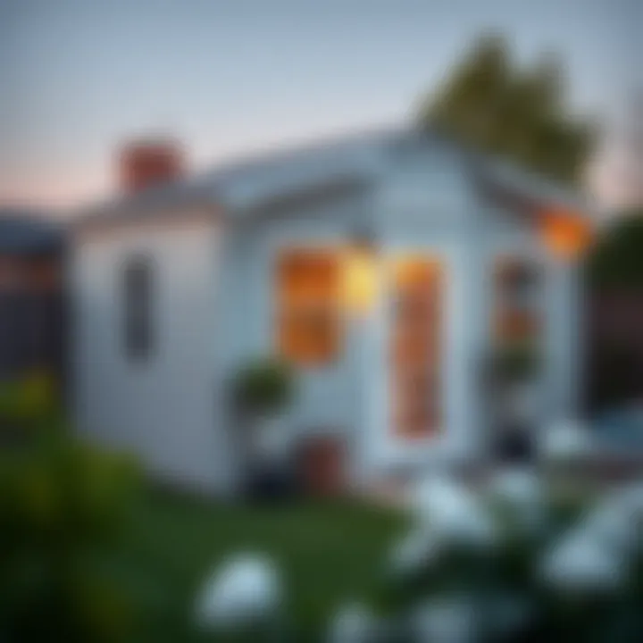 Exterior Design of a 9x9 Metal Shed A well-designed 9x9 metal shed showcasing its exterior features