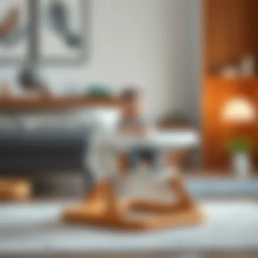 Stylish booster chair for infants with modern design