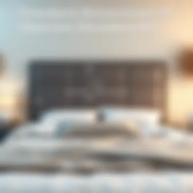 Diagram illustrating standard dimensions for queen bed headboards