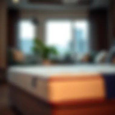 Affordable Mattress with Comfort in Mind Comfortable mattress with price tags indicating affordability