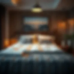 Cozy bedroom showcasing affordable mattress options