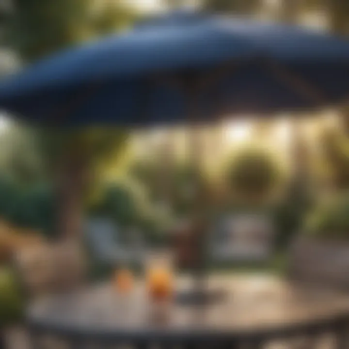 Maintenance tips for patio table umbrellas