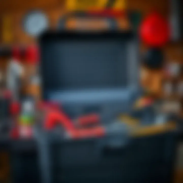 Maintenance Toolkit for Gas Barbecue Pits A well-organized maintenance toolkit for gas barbecue pit upkeep