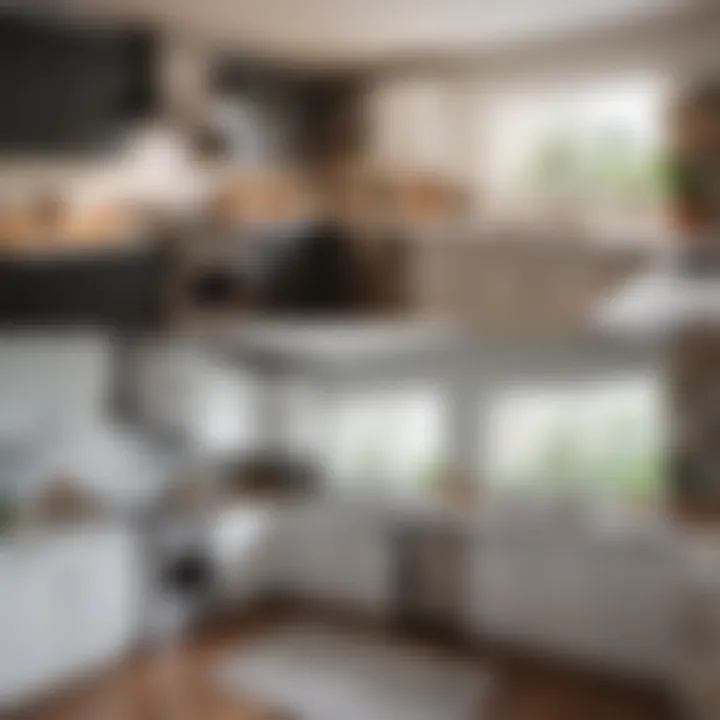 Before and After Kitchen Remodel Before and after kitchen remodel showcasing affordable cabinets