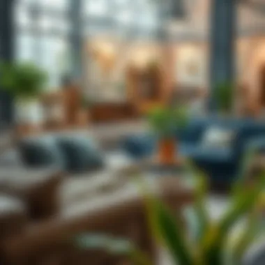 Sustainable Furniture Options Sustainable furniture options on display