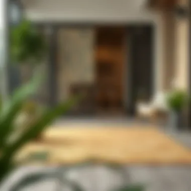 Explore Various Materials for Your Outdoor Rugs Different materials of outdoor rugs displayed