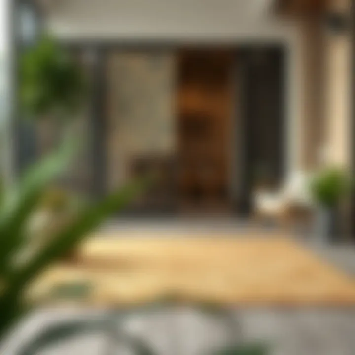 Explore Various Materials for Your Outdoor Rugs Different materials of outdoor rugs displayed