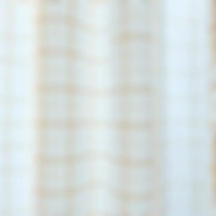 Intricate Fabric Texture of Voile Close-up of the fabric texture of a voile shower curtain