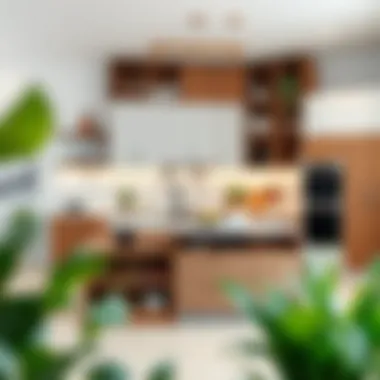 Maximizing Vertical Space in Kitchen Island Design Creative use of vertical space in kitchen island design