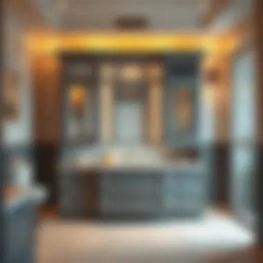 Aesthetic Bathroom Cabinetry Luxurious bathroom with cabinetry that enhances aesthetic appeal