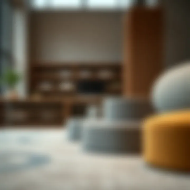 Material Choices for Carpeted Environments Different materials used in desktop stands suitable for carpets