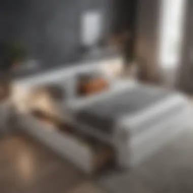 Innovative Storage Solutions for Underbed Space Innovative storage ideas for underbed space in a stylish room