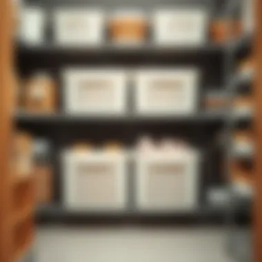 Innovative DIY Adaptations for Metal Pantry Organizers An innovative metal pantry organizer with DIY adaptations for personalized storage.