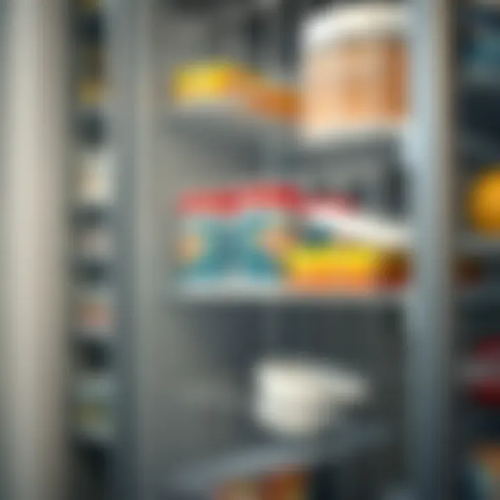 Durability and Modern Aesthetic of Metal Pantry Organizers Close-up of a metal pantry organizer showcasing its durability and modern aesthetic.