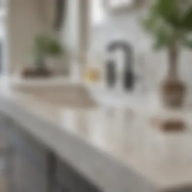 Eco-Friendly Quartz Countertop Materials Eco-friendly quartz countertop materials displayed