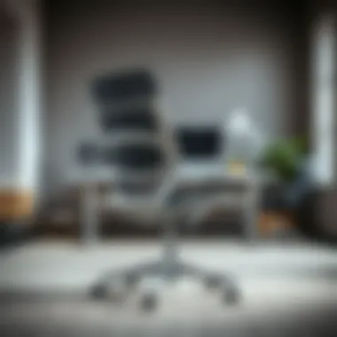 Contemporary ergonomic office chair design