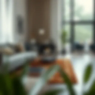 Strategic placement of small floor mats in home settings