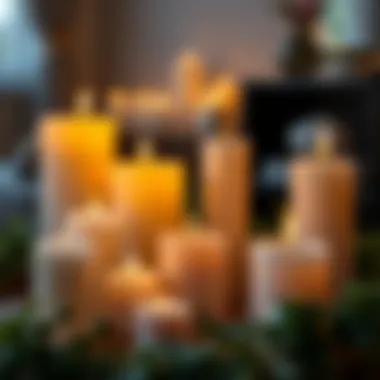 Variety of LED candles showcasing design innovations