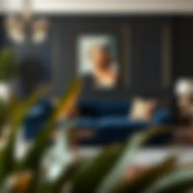 Stylish Decor Ideas with Velvet Sofa Stylish decor ideas incorporating a deep blue velvet sofa