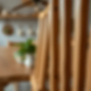 Craftsmanship of Solid Oak Close-up of solid oak texture showcasing craftsmanship