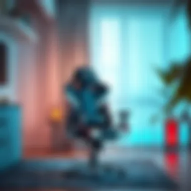 Aesthetic Appeal in Gaming Chairs Stylish gaming chair complementing modern decor