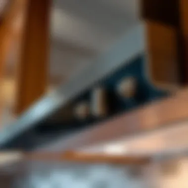 Range Hood Control Features Close-up of range hood controls