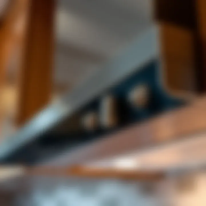 Range Hood Control Features Close-up of range hood controls