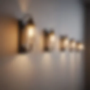 Diverse Designs: Exploring Stylish Battery-Operated Wall Lights Variety of stylish battery-operated wall lights displayed together