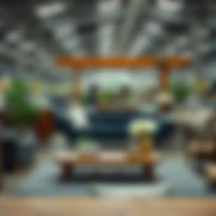 Eco-Friendly Furniture Choices in Wholesale Market Sustainable furniture pieces highlighting eco-friendly practices